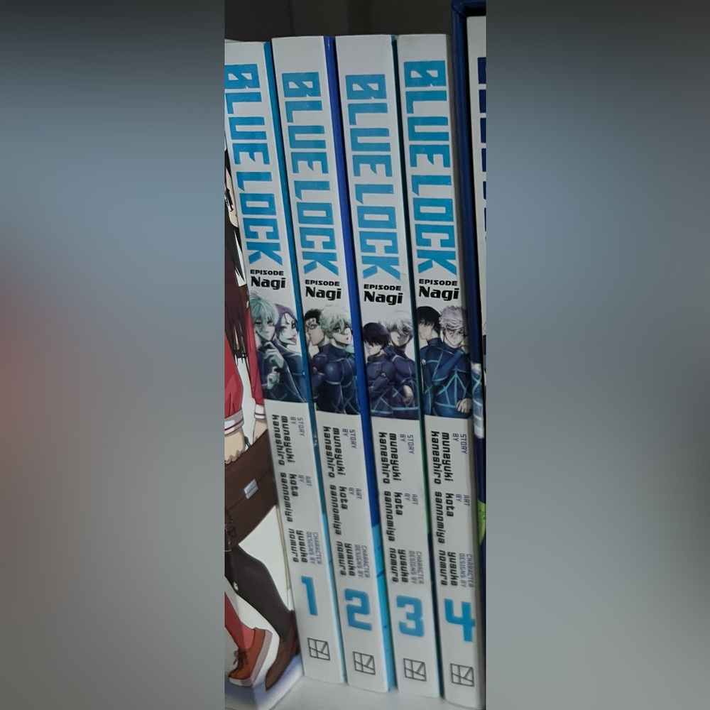 Blue Lock Nagi books 1-4